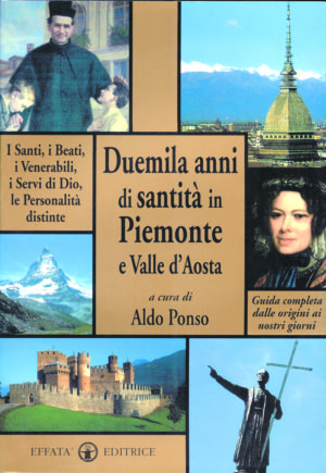 Copertina del libro Duemila anni di santità in Piemonte e Valle d'Aosta