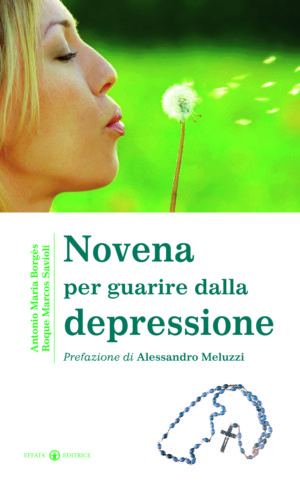 Copertina del libro Novena per guarire dalla depressione