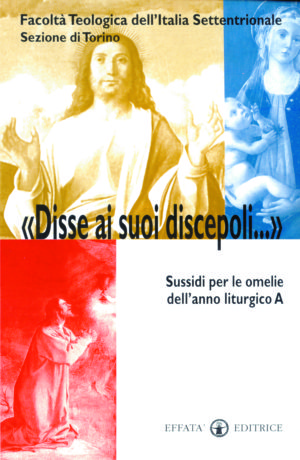 Copertina del libro «Disse ai suoi discepoli»