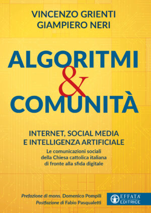 Copertina del libro Algoritmi e comunità
