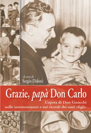 Copertina del libro Grazie, papà Don Carlo