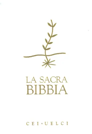 Copertina del libro La Sacra Bibbia