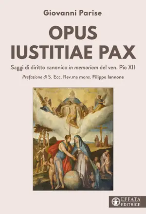 Copertina del libro Opus iustitiae pax
