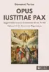 Copertina del libro Opus iustitiae pax
