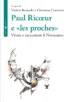 Copertina del libro Paul Ricoeur e «les proches»