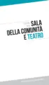 Copertina dell'ebook Sala della comunità e teatro